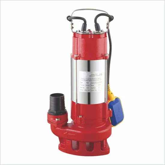 스테인레스 스틸 AC 고압 잠수 가능한 하수 폐수 처리 및 주거 지역사회 WQD를 위한 깊은 우물 전기 원심 워터 펌프